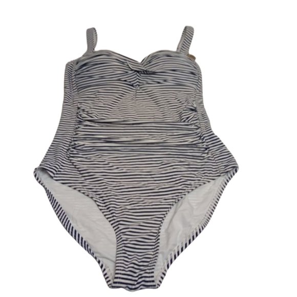Nip Tuck Sorrento Stripe Joanne One Piece Swimsuit NWT Size 8 - Picture 3 of 10